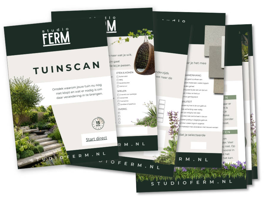 Download de Studio FERM tuinscan