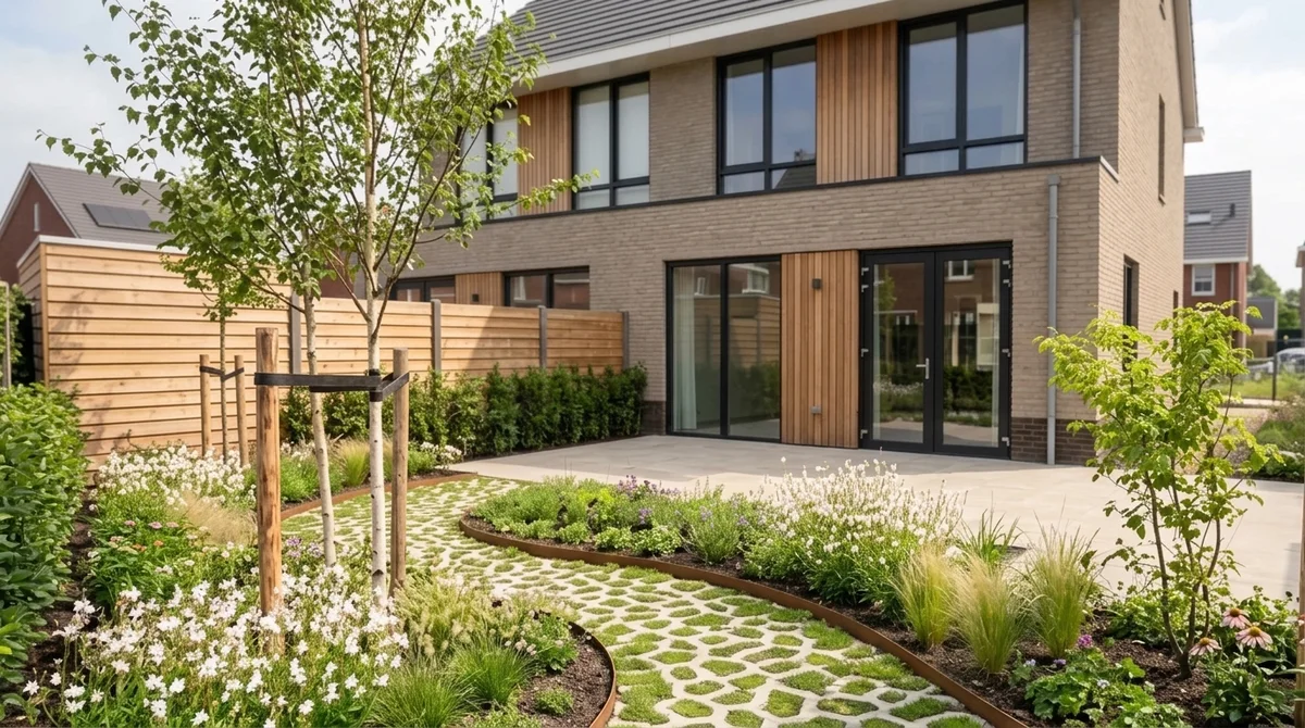 Nieuwbouwtuin aanleggen: waar moet je vooraf op letten?